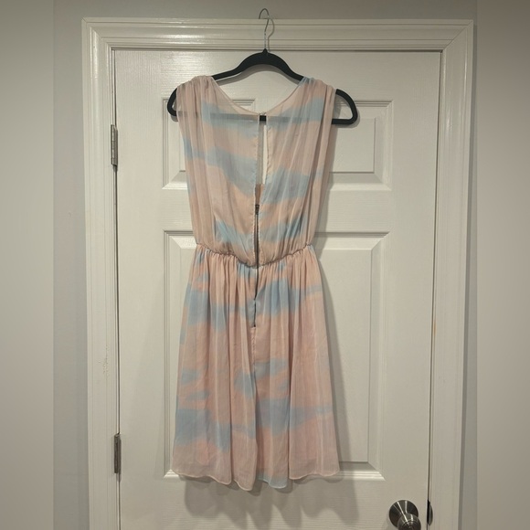 ALICE + OLIVIA Tie-Dye Print Mini Dress - Picture 2 of 3